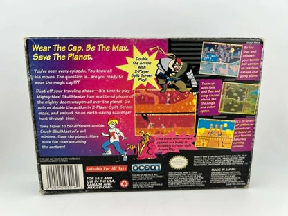 THE ADVENTURES OF MIGHTY MAX en boite SUPER NINTENDO SNES