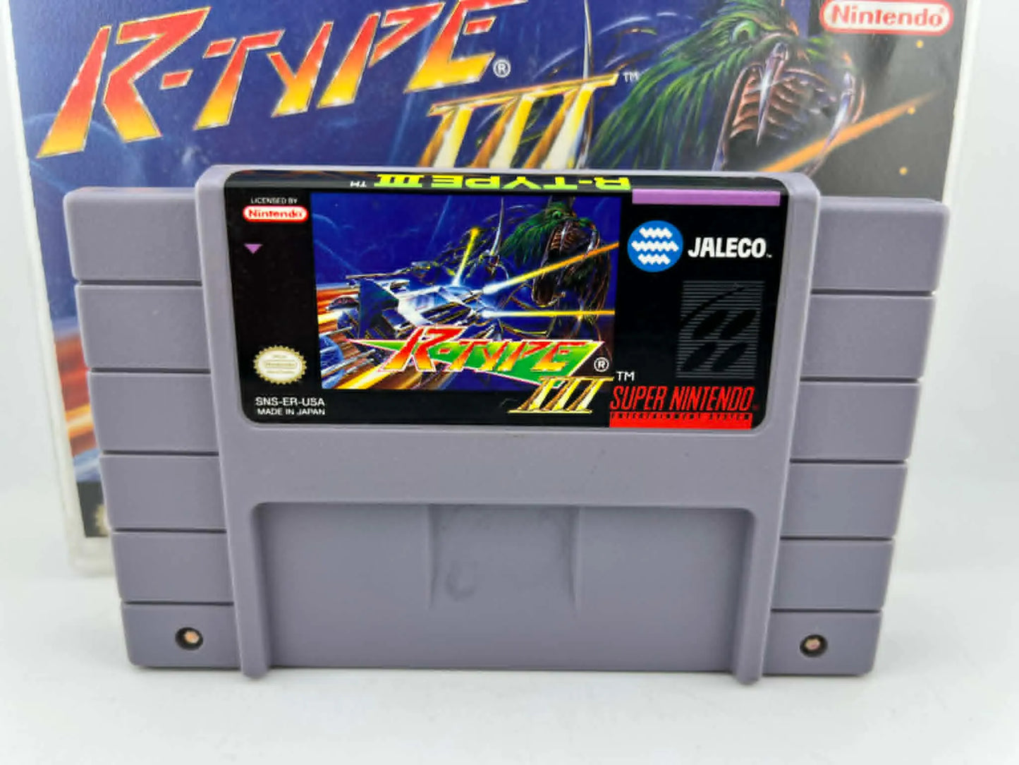 R-Type III 3 The Third Lightning Super Nintendo SNES