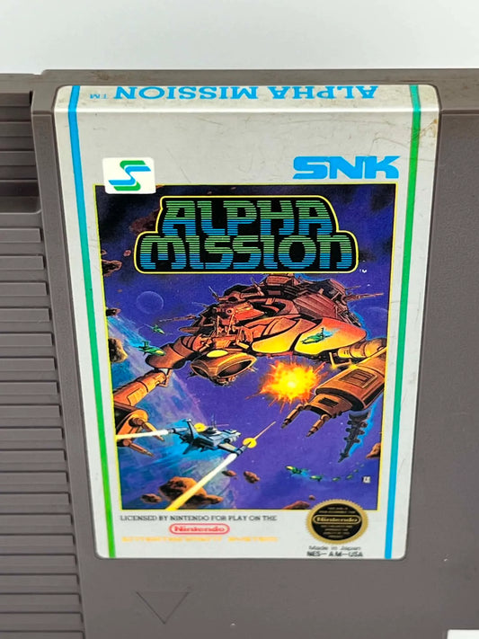 ALPHA MISSION NINTENDO NES