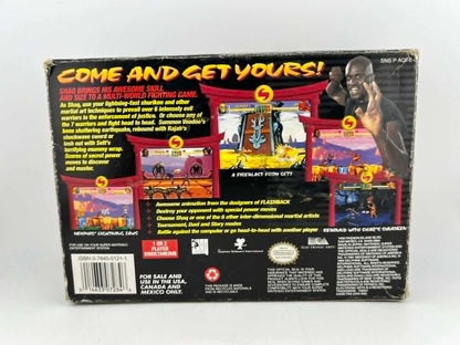 Shaq Fu Super Nintendo Snes