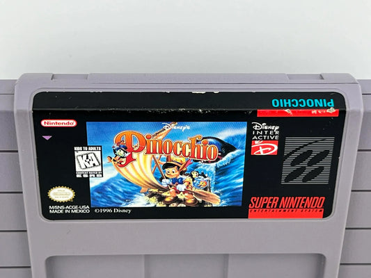 Disney's Pinocchio Super Nintendo Snes