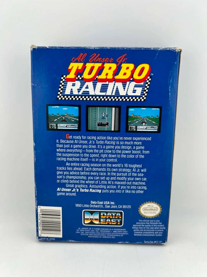 Al Unser Jr. Turbo Racing En Boite Nintendo NES