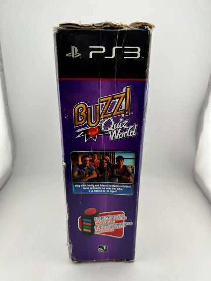Buzz! Quiz World 4 Manettes En boite Playstation 3 PS3