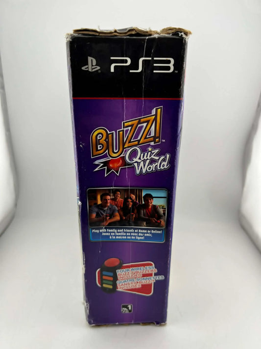 Buzz! Quiz World 4 Manettes En boite Playstation 3 PS3
