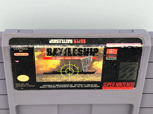 SUPER BATTLESHIP SUPER NINTENDO SNES