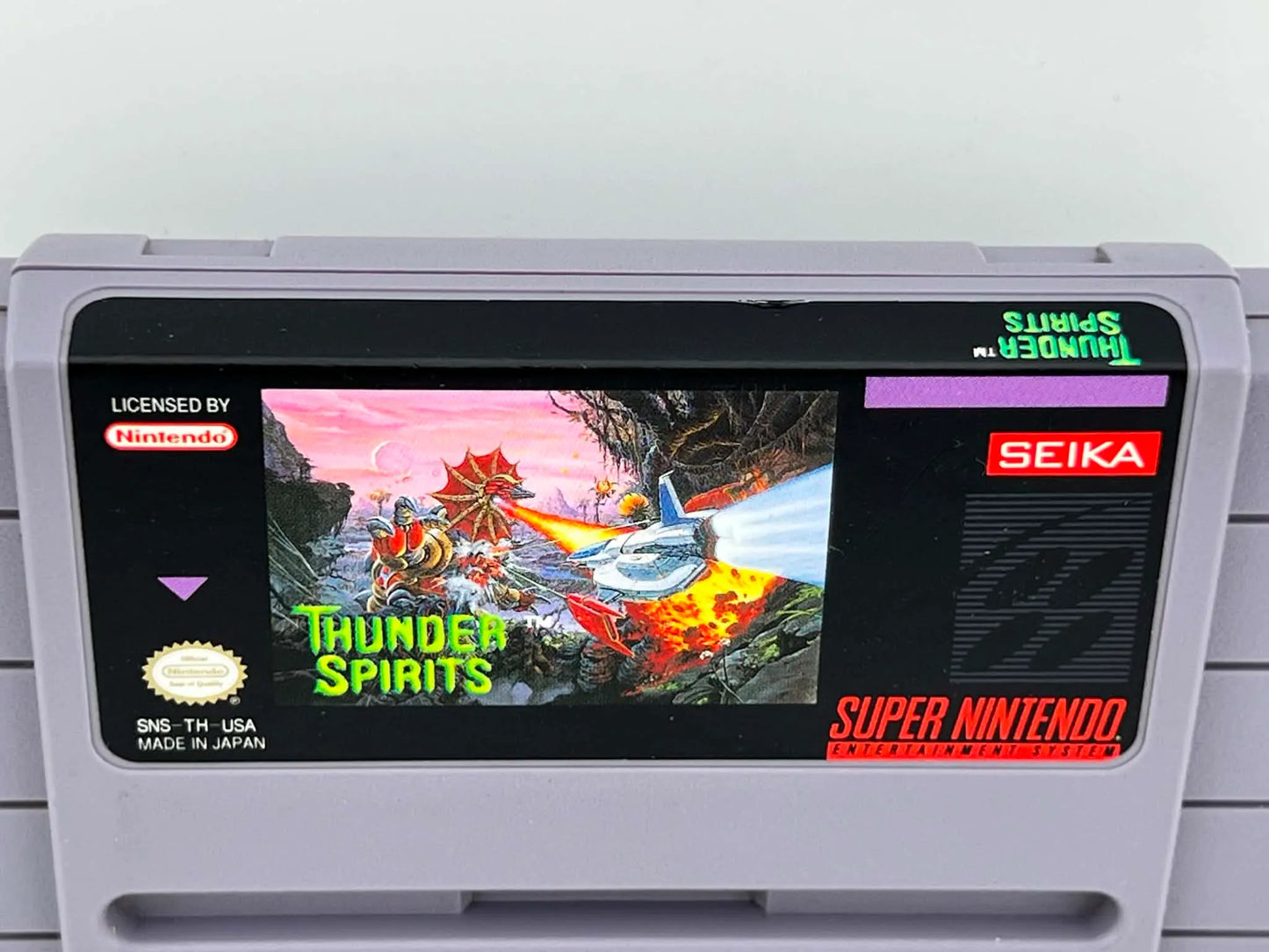 THUNDER SPIRITS SUPER NINTENDO SNES