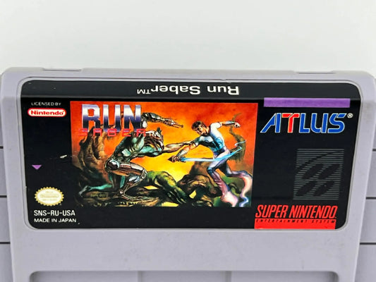 Run Saber Super Nintendo Snes