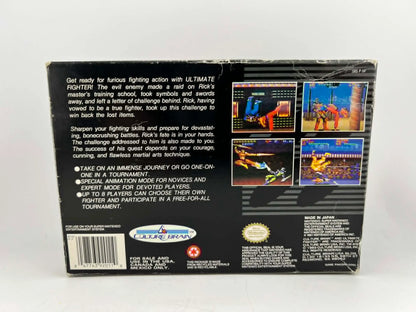 ULTIMATE FIGHTER EN BOITE SUPER NINTENDO SNES
