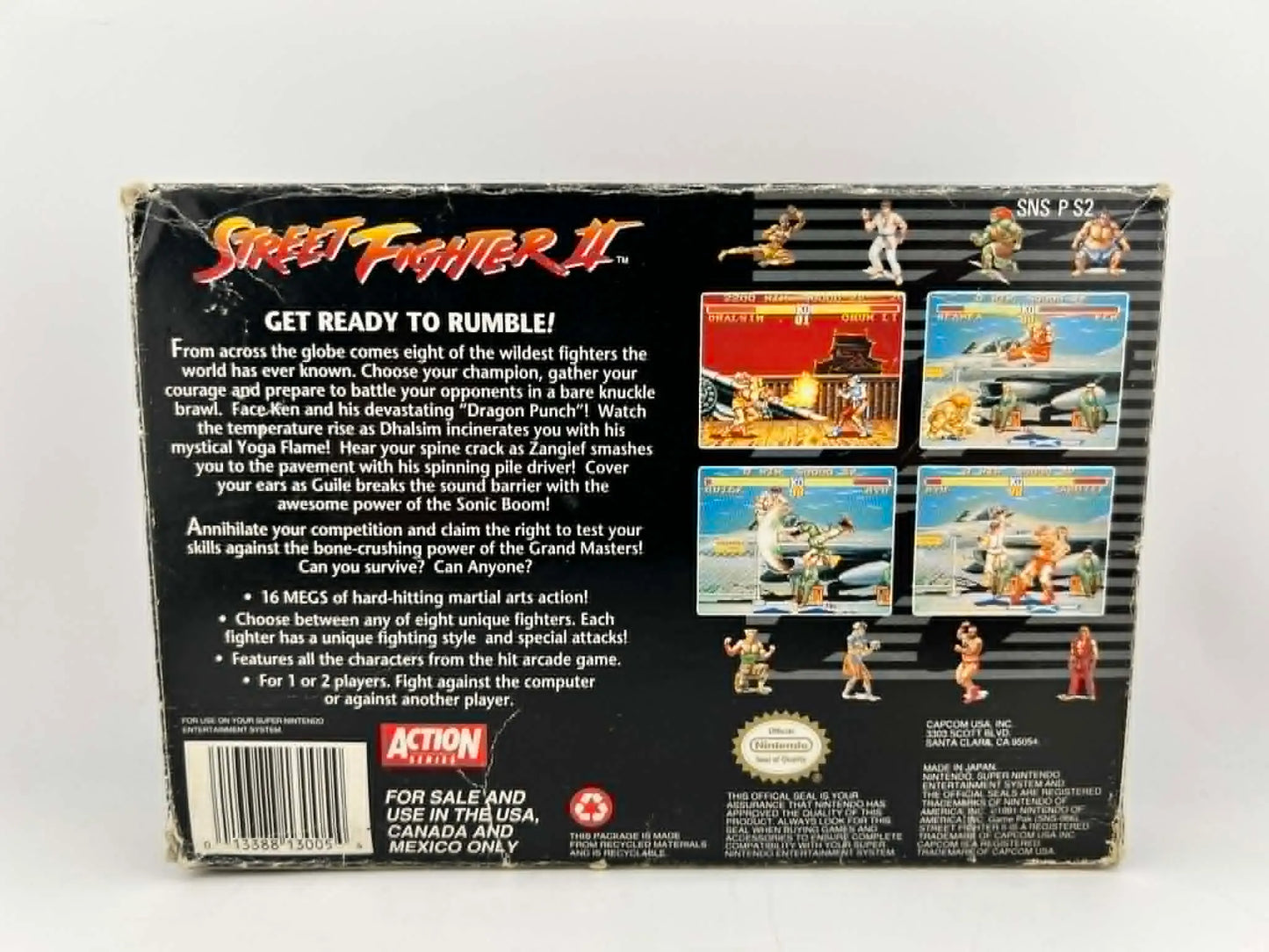 STREET FIGHTER II 2 EN BOITE SUPER NINTENDO SNES