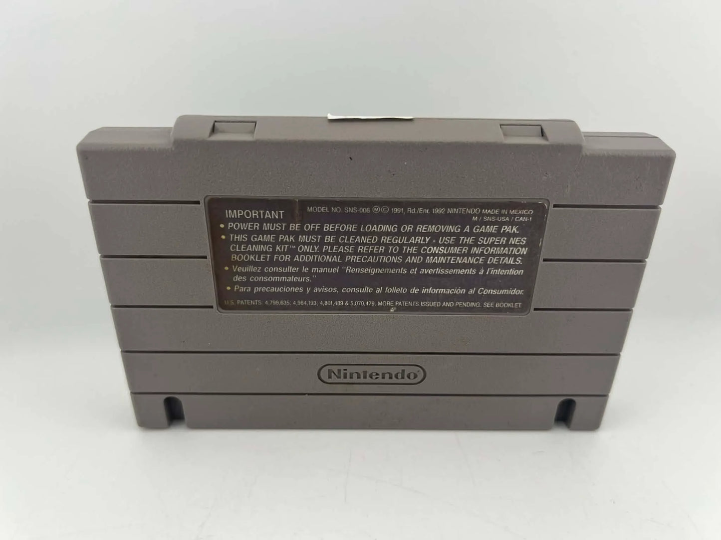 Zoop Super Nintendo Snes