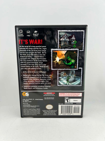 Army Men: Sarge’s War Nintendo GameCube NGC
