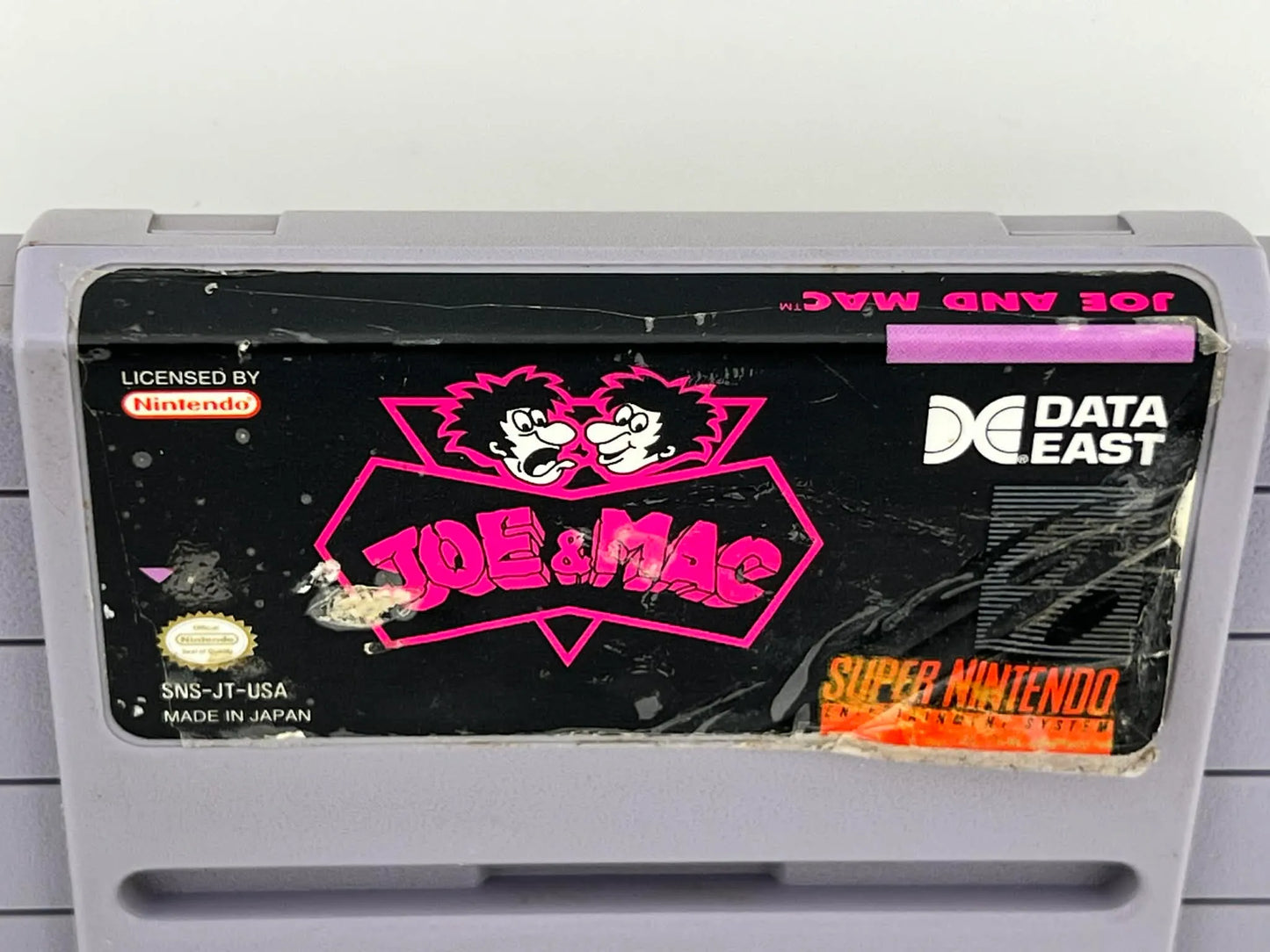 JOE & MAC SUPER NINTENDO SNES