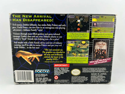 ADDAMS FAMILY VALUES En boite SUPER NINTENDO SNES