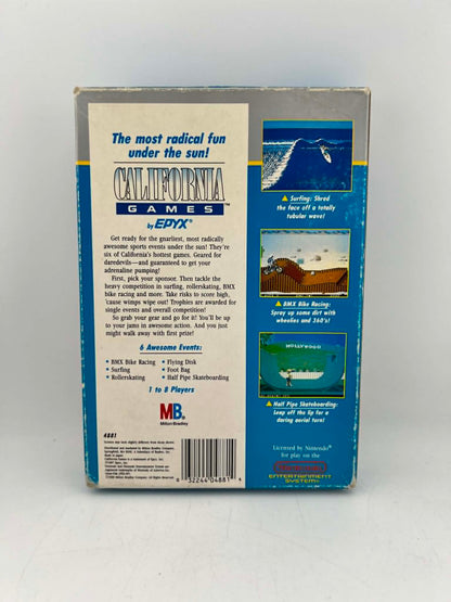 CALIFORNIA GAMES EN BOITE NINTENDO NES