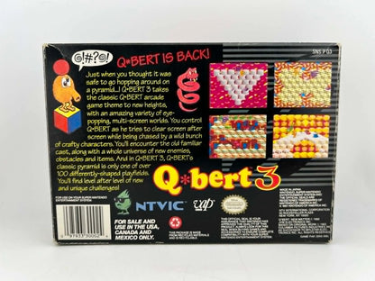 Q-BERT 3 EN BOITE SUPER NINTENDO SNES