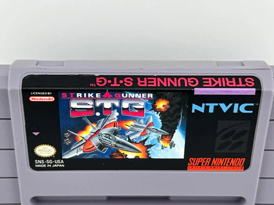 STRIKE GUNNER S.T.G. SUPER NINTENDO SNES
