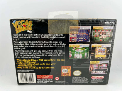 VEGAS STAKES EN BOITE (SUPER NINTENDO SNES)
