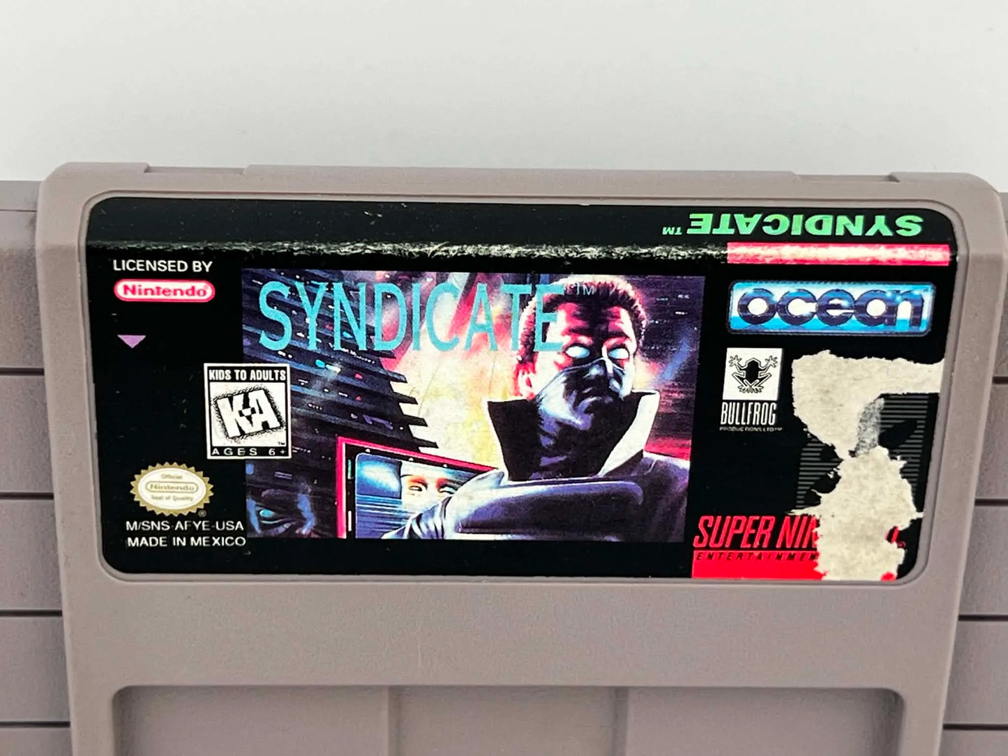 Syndicate Super Nintendo SNES