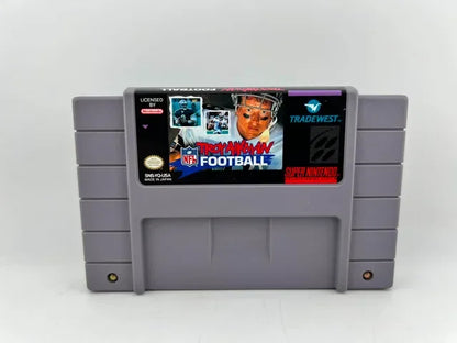 Troy Aikman NFL Football Super Nintendo SNES