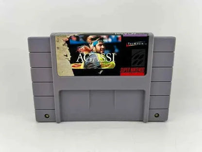 Andre Agassi Tennis Super Nintendo Snes