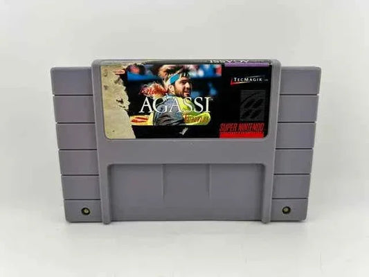Andre Agassi Tennis Super Nintendo Snes