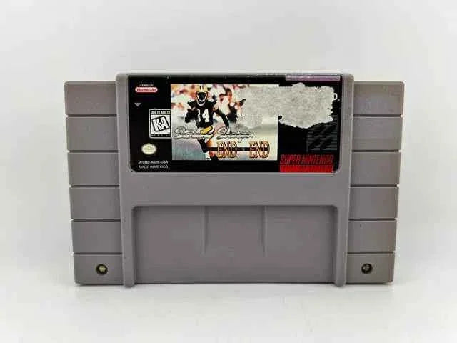 Sterling Sharpe End 2 End Super Nintendo Snes