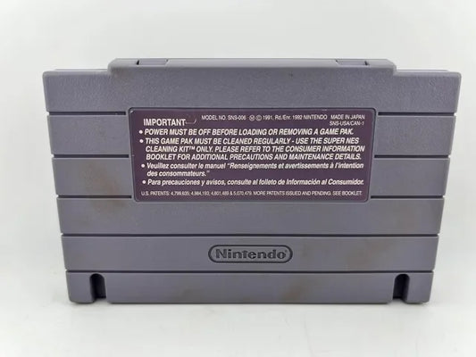 Bill Walsh College Football Super Nintendo Snes