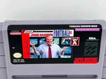 John Madden Football 93 Super Nintendo Snes