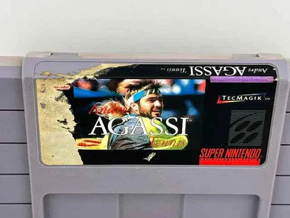 Andre Agassi Tennis Super Nintendo Snes