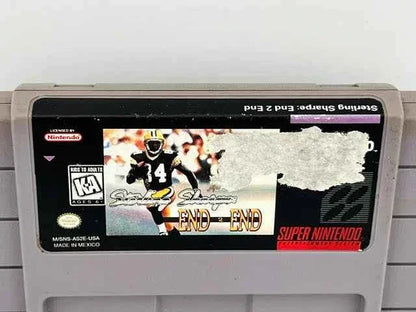 Sterling Sharpe End 2 End Super Nintendo Snes