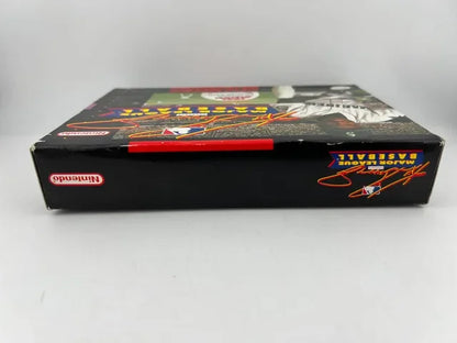Ken Griffey Jr Present Major League Baseball Super Nintendo Snes