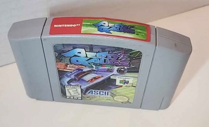 Aero Gauge Nintendo 64 N64 Ascii