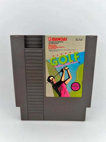 Bandai Golf Challenge At Pebble Beach Nintendo Nes