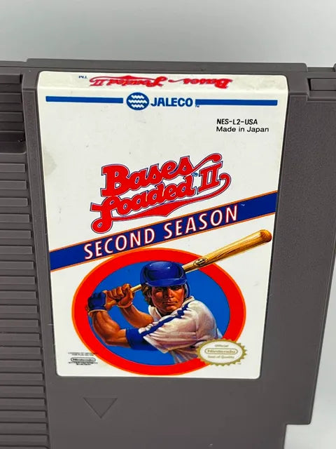 Bases Loaded II 2 Second Season Nintendo Nes