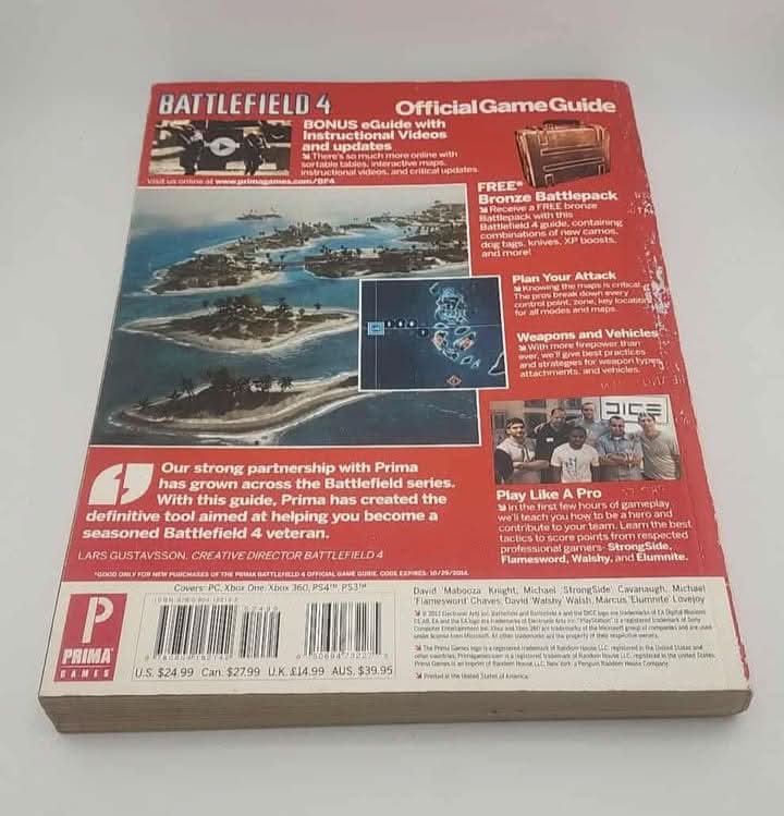 Battlefield 4 Prima Strategy Guide Prima