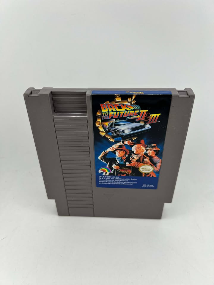 BACK TO THE FUTURE II 2 &amp; III 3 (NINTENDO NES)