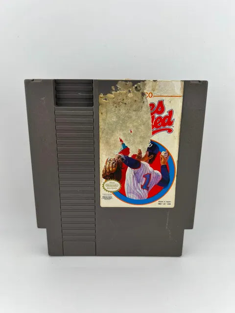 Bases Loaded Jaleco Orange Nintendo Nes