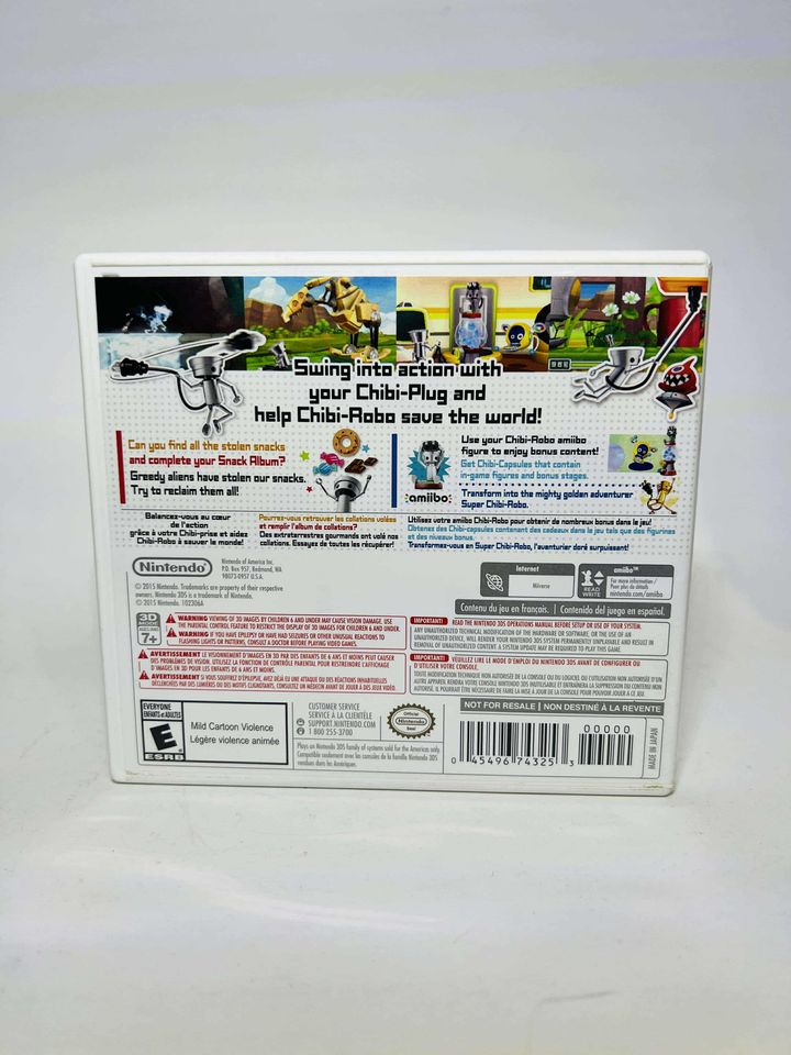 CHIBI-ROBO: ZIP LASH NINTENDO 3DS - jeux video game-x