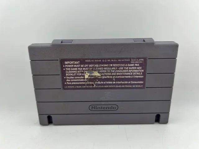 Troy Aikman NFL Football Super Nintendo SNES