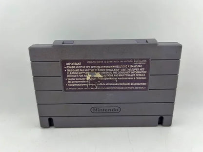 Troy Aikman NFL Football Super Nintendo SNES
