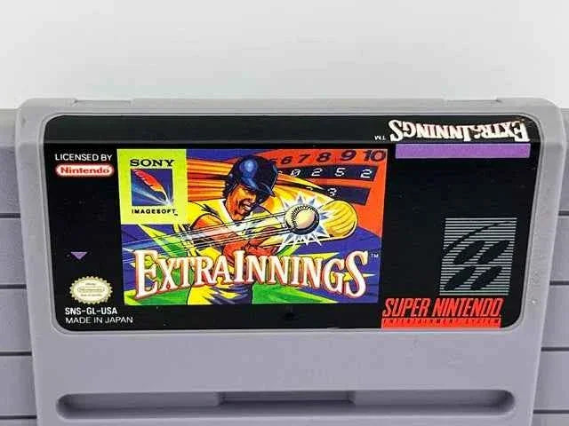Extra Innings Super Nintendo Snes