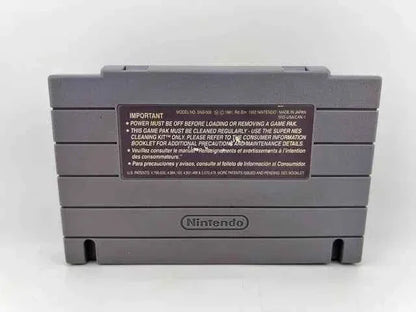 Super Tennis Super Nintendo Snes