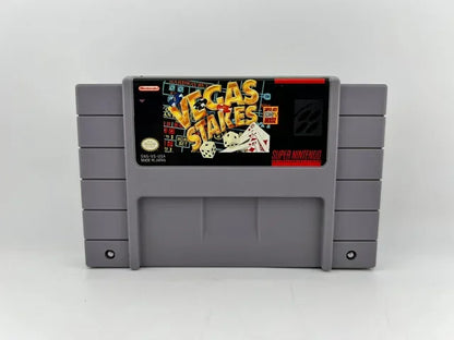 Vegas Stakes Super Nintendo SNES