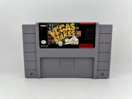 Vegas Stakes Super Nintendo SNES