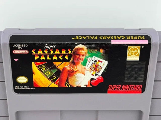 Super Caesar's Palace Super Nintendo Snes