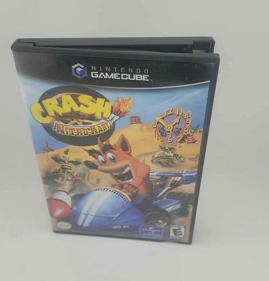 Crash Nitro Kart Nintendo Gamecube NGC jeux video game-x