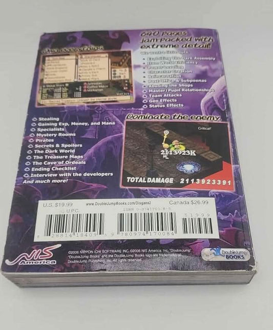 Disgaea 2 Cursed Memories DoubleJump guide jeux video game-x