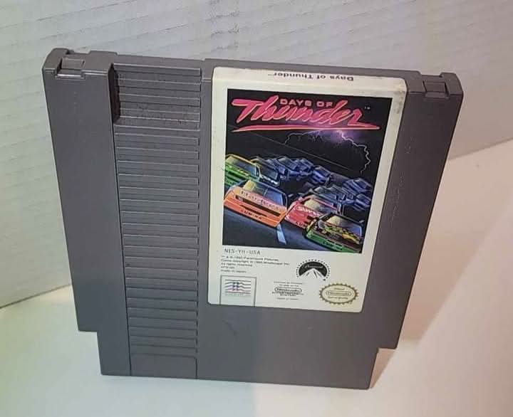 Days Of Thunder Nintendo NES paramount