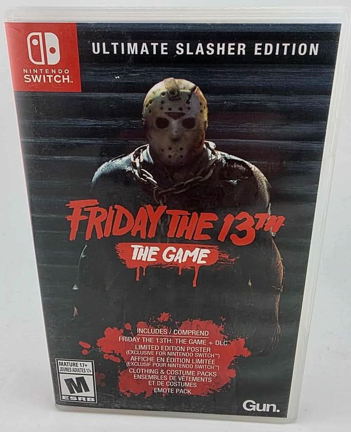 Friday the 13th Ultimate Slasher Edition Nintendo Switch jeux video game-x