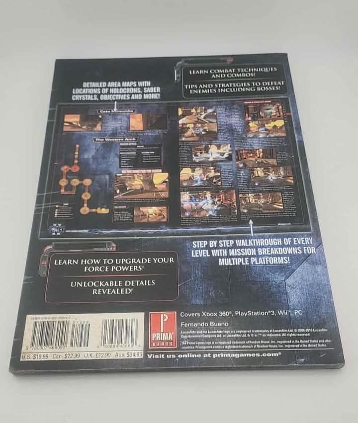 Star Wars: The Force Unleashed II 2 Prima Strategy Guide Prima